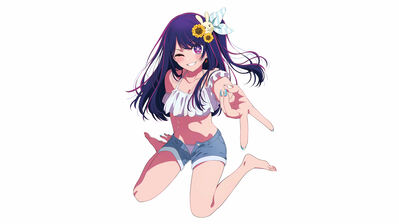 Oshi no Ko Ai Hoshino Wallpaper 4K 8K