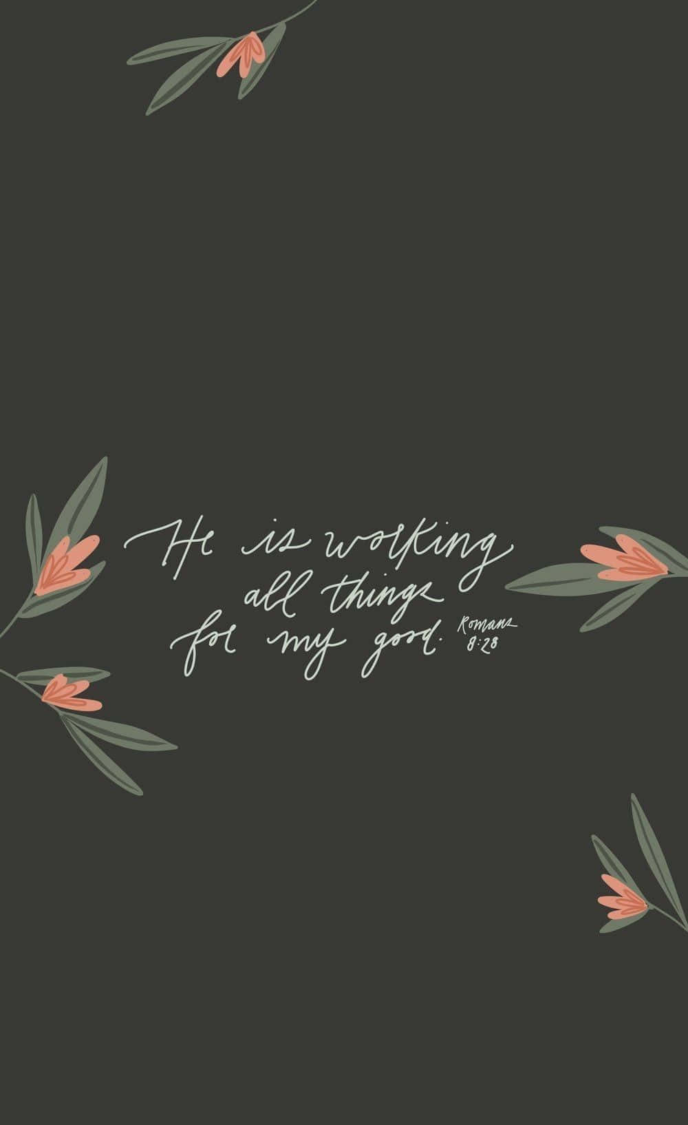 A Black Background With A Quote On It