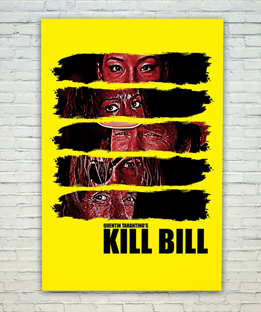 Kill Bill Art Poster Paper Print