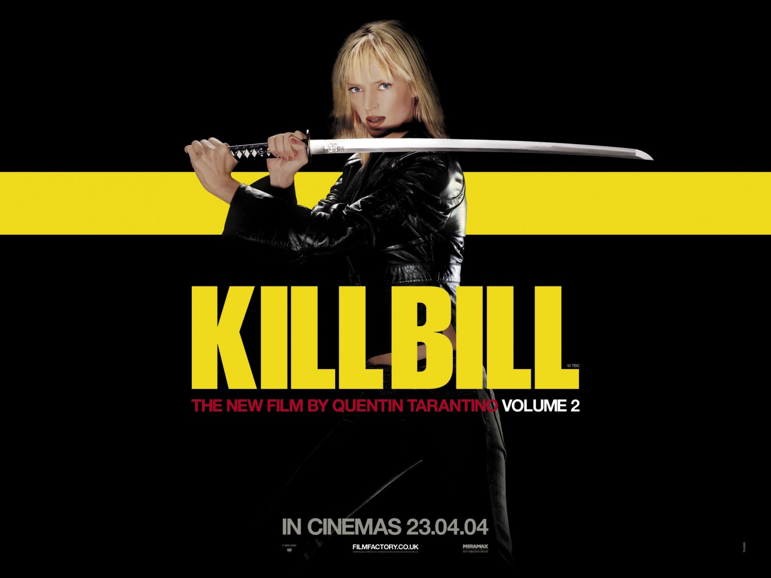 Kill Bill: Vol. 2 ( of 11): Extra Large Movie Poster Image