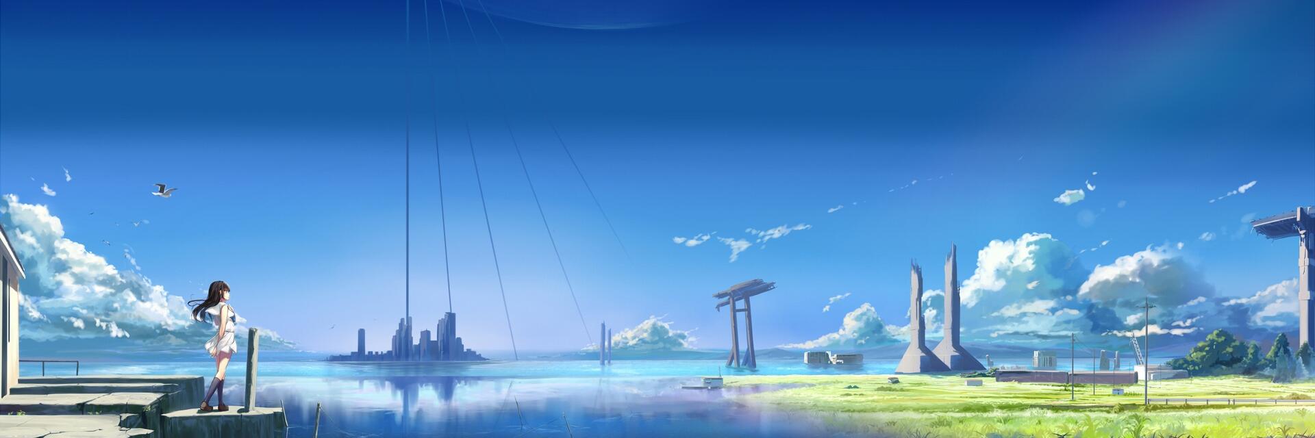 Wallpaper wallpaper anime girl