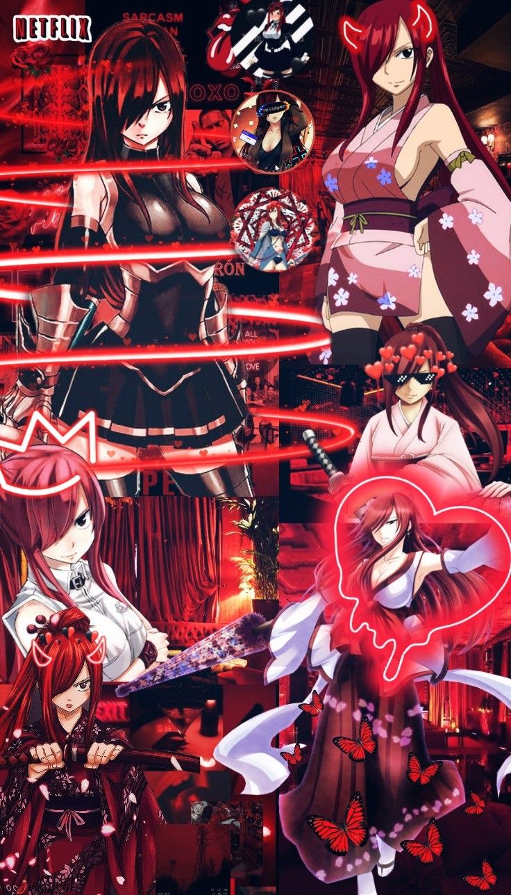 erza scarlet tail wallpaper