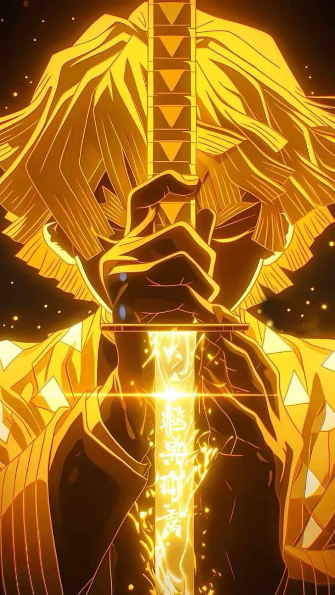 Zenitsu 4K Wallpaper. Stunning Demon