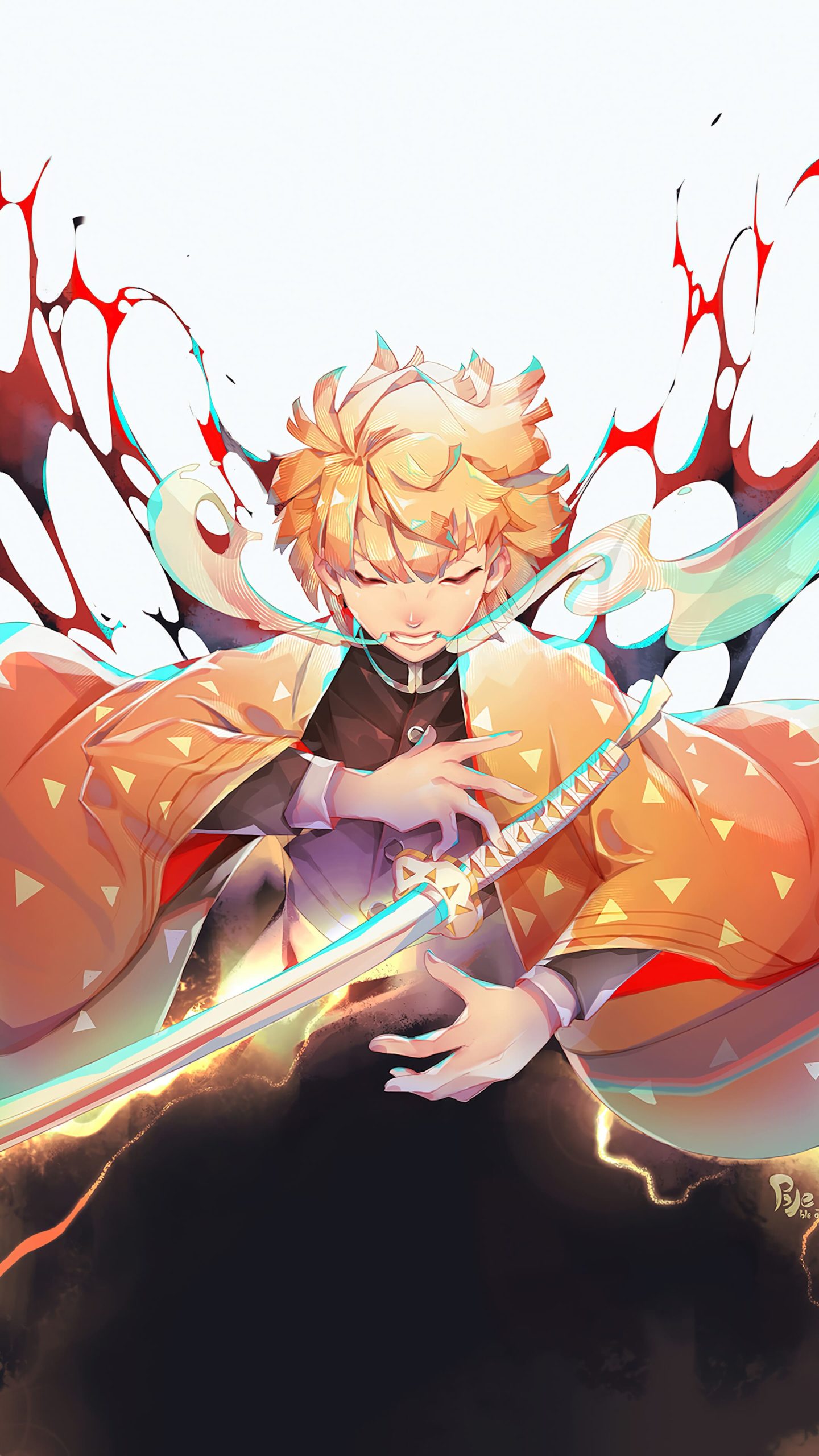 Best Zenitsu iPhone Wallpaper