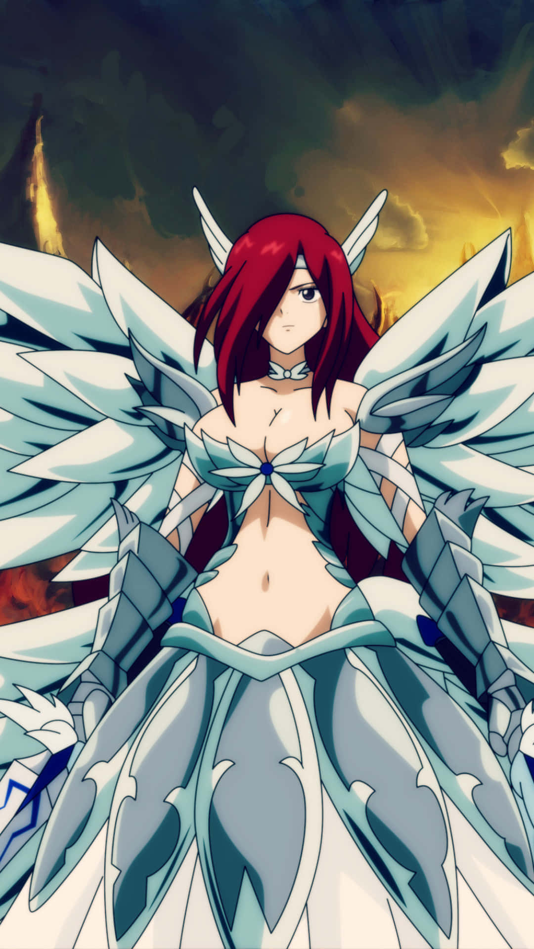 Erza Scarlet Puts Her Swordsmanship To