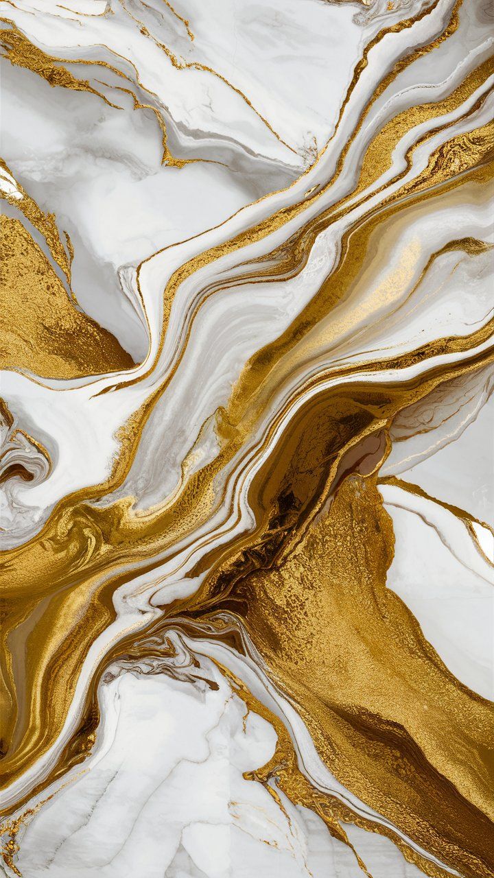 Stunning Marble and Gold Wallpaper for Stylish Interiors