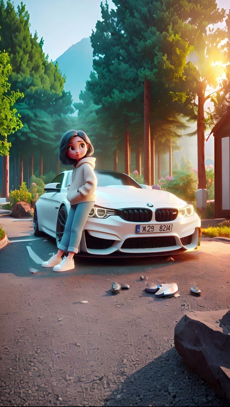 Cartoon BMW Wallpapers - Wallpaper Cave