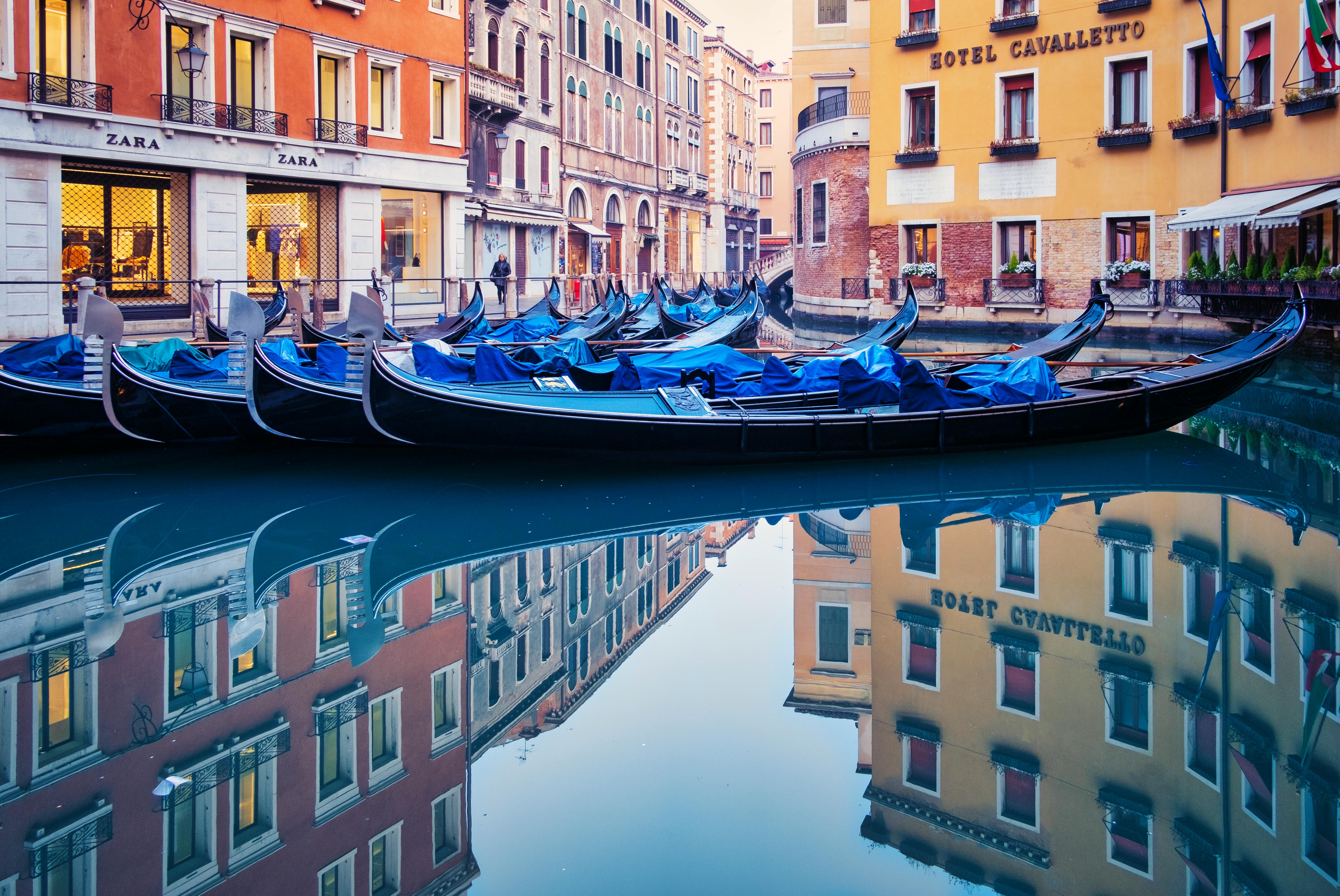 Gondola in Canal · Free