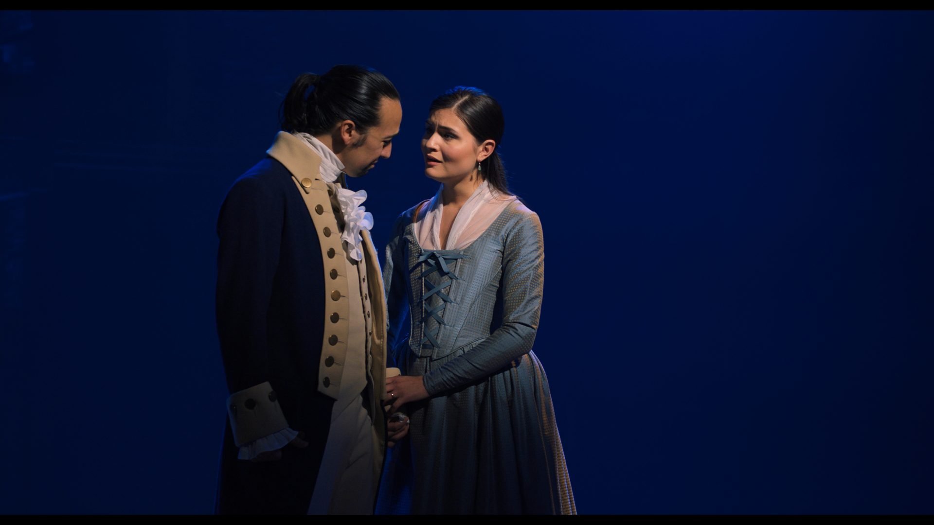 Phillipa Soo and Leslie Odom Jr. Talk