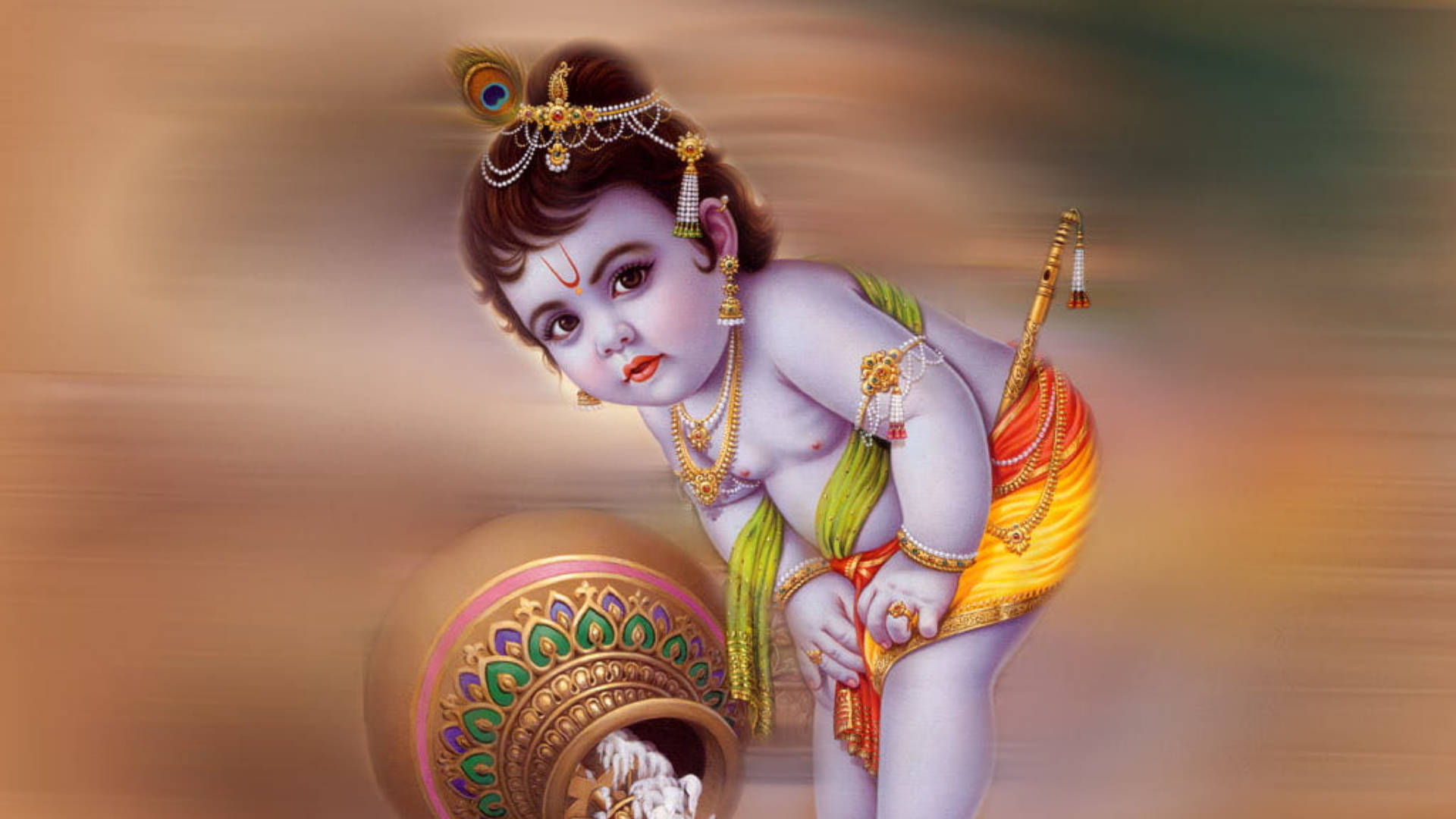 Hindu God Krishna Wallpaper