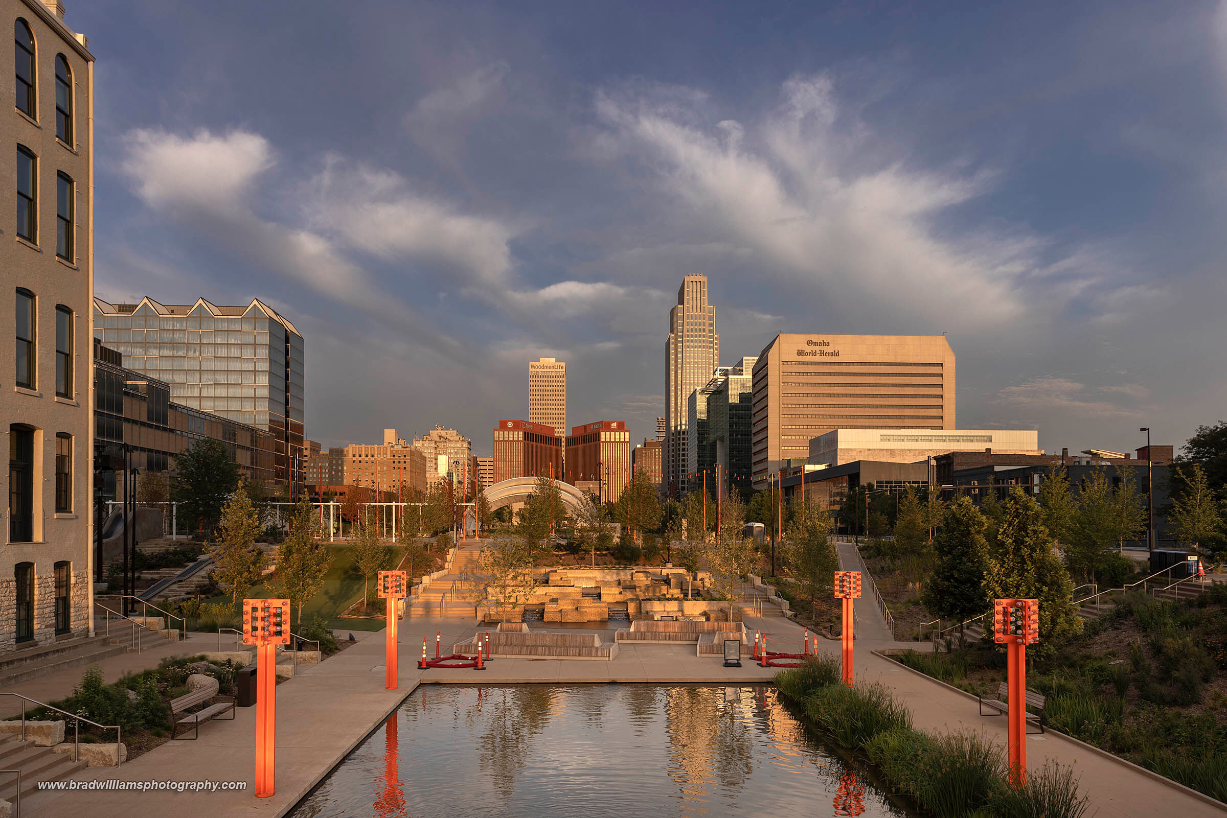 Omaha Skyline. Brad Williams Photography