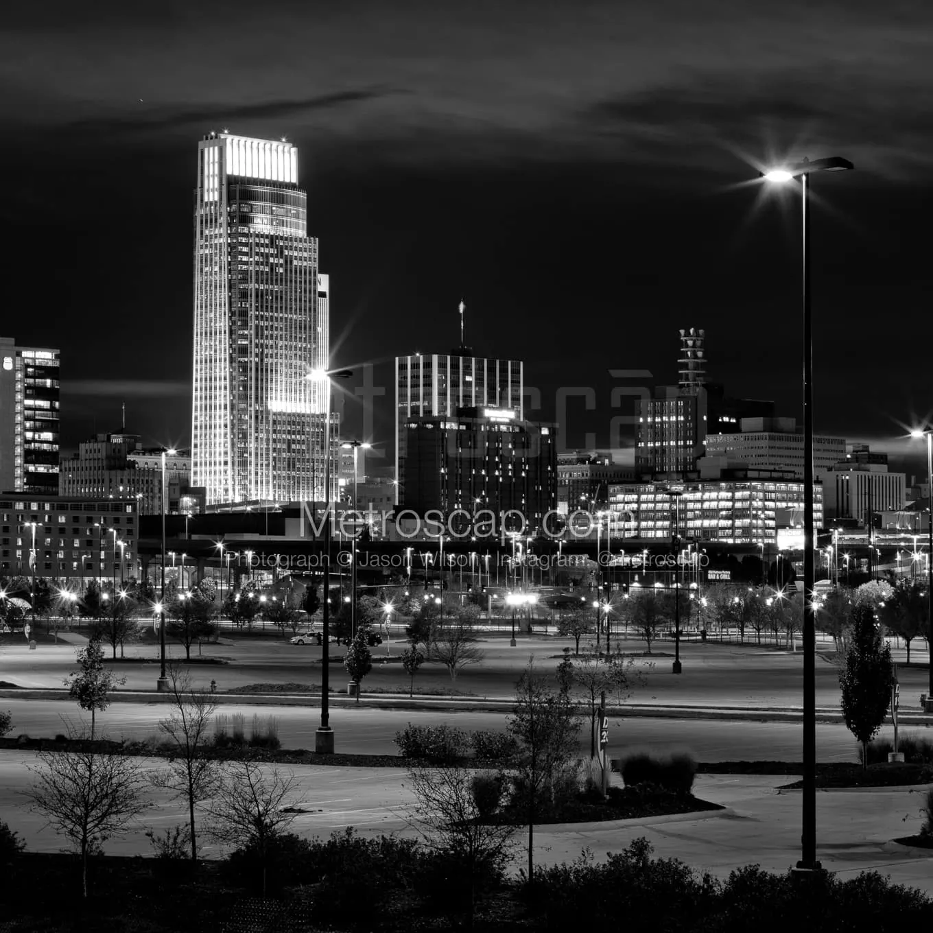 The Omaha Nebraska Skyline
