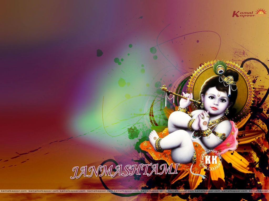 Lord Krishna Janmashtami Wallpaper