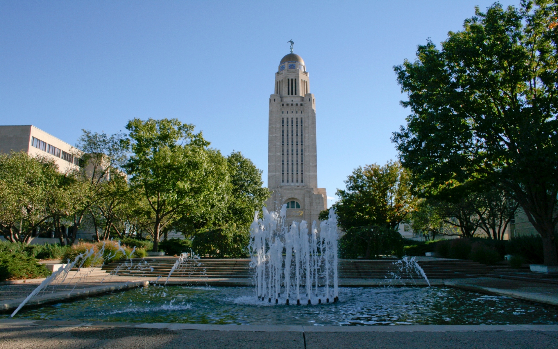 Nebraska State Capitol HD Wallpaper