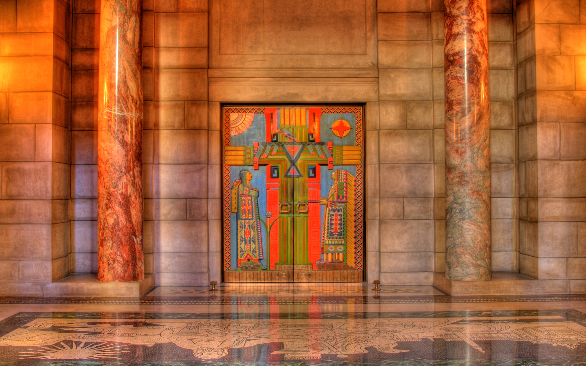 Nebraska State Capitol HD Wallpaper