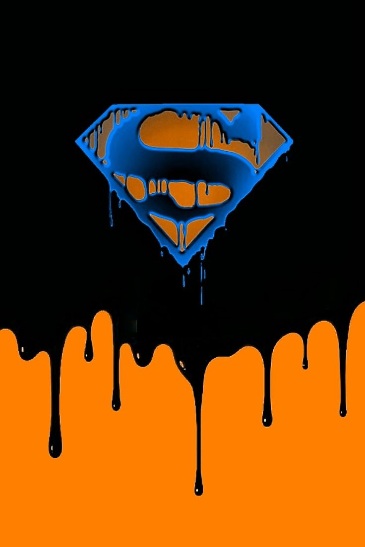 Superman Halloween Logo Art