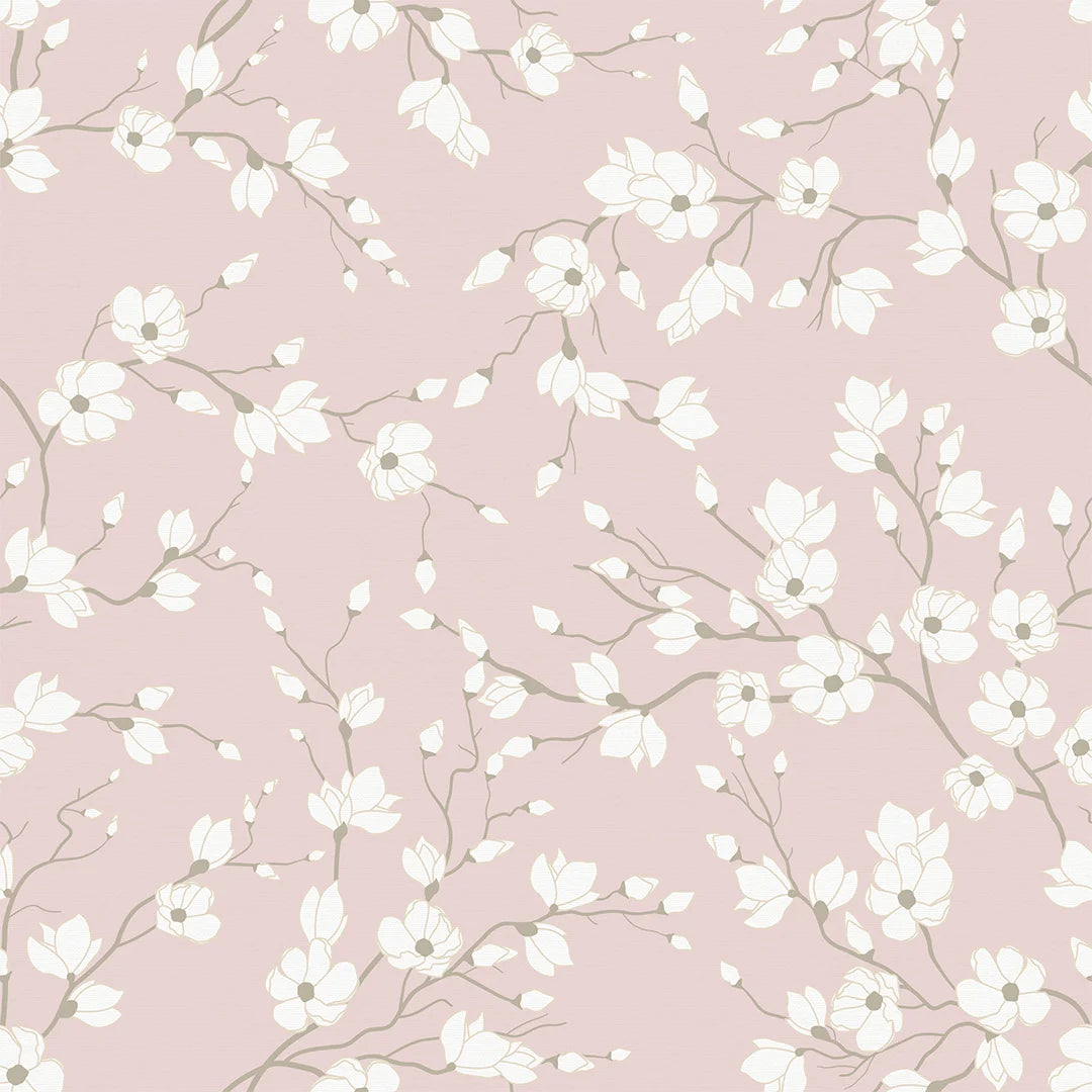 Spring Blossom Wallpaper in Pink