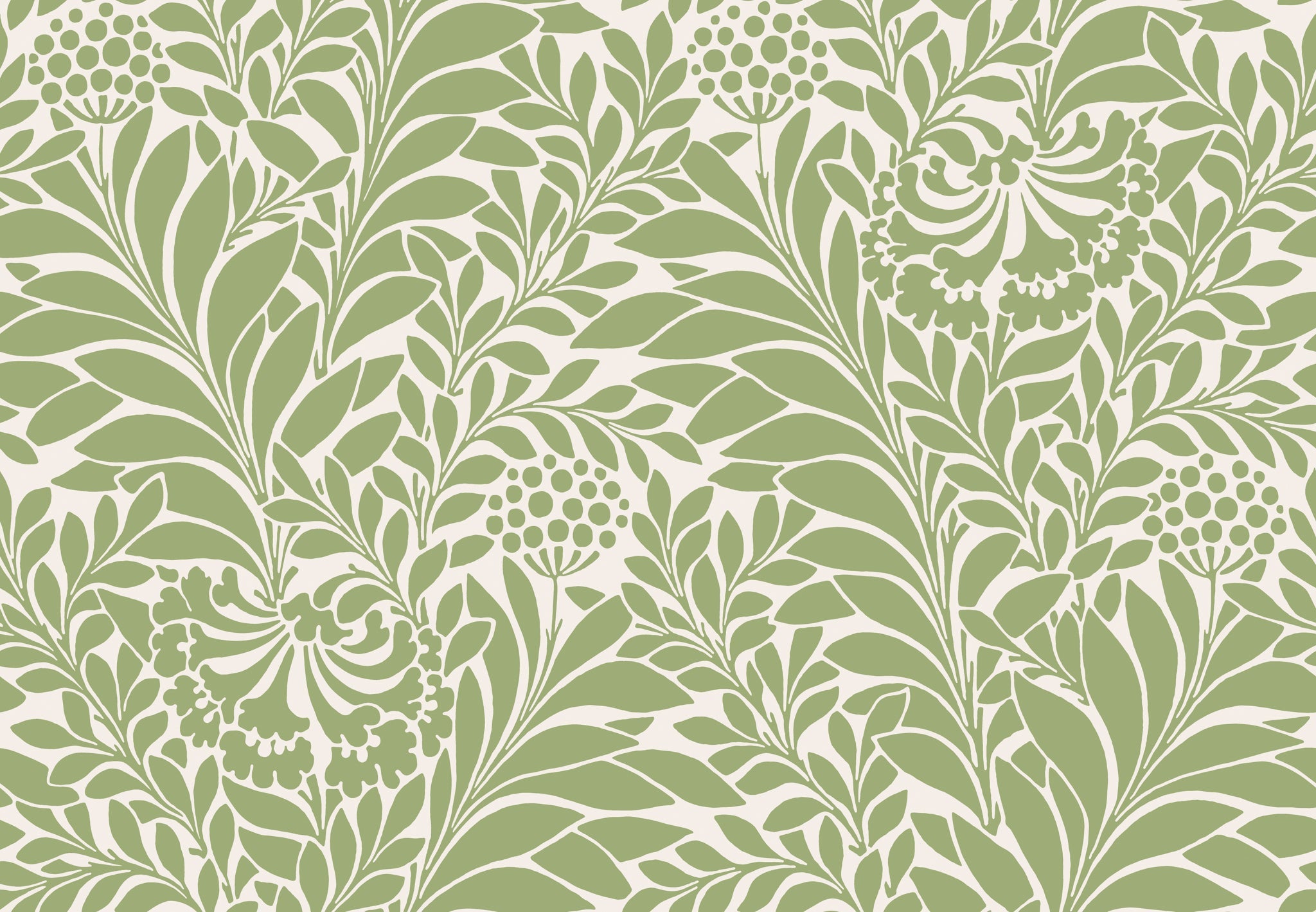 Luxury Floral Pattern Wallpaper