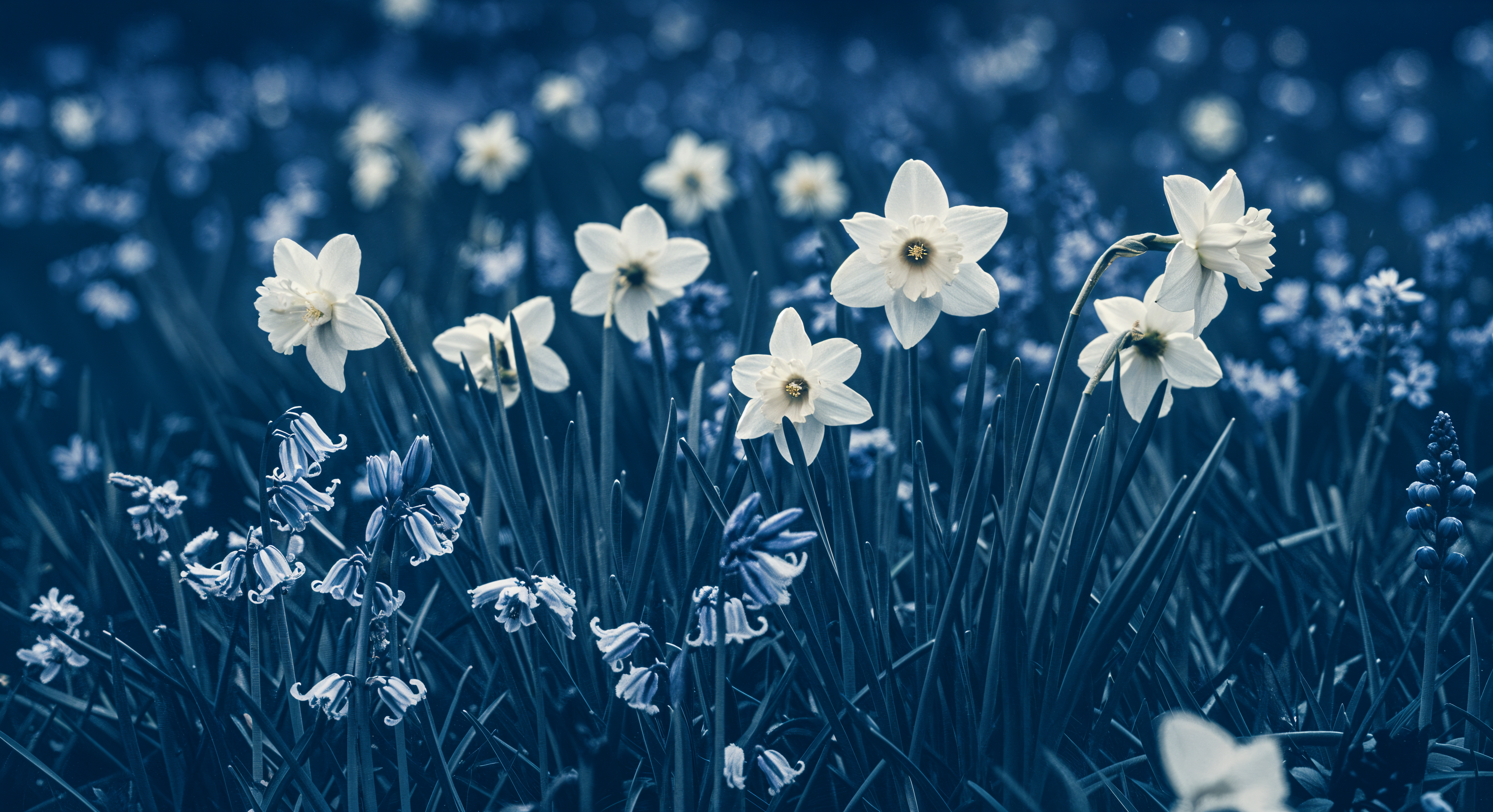 Spring Flowers in Bloom Wallpaper