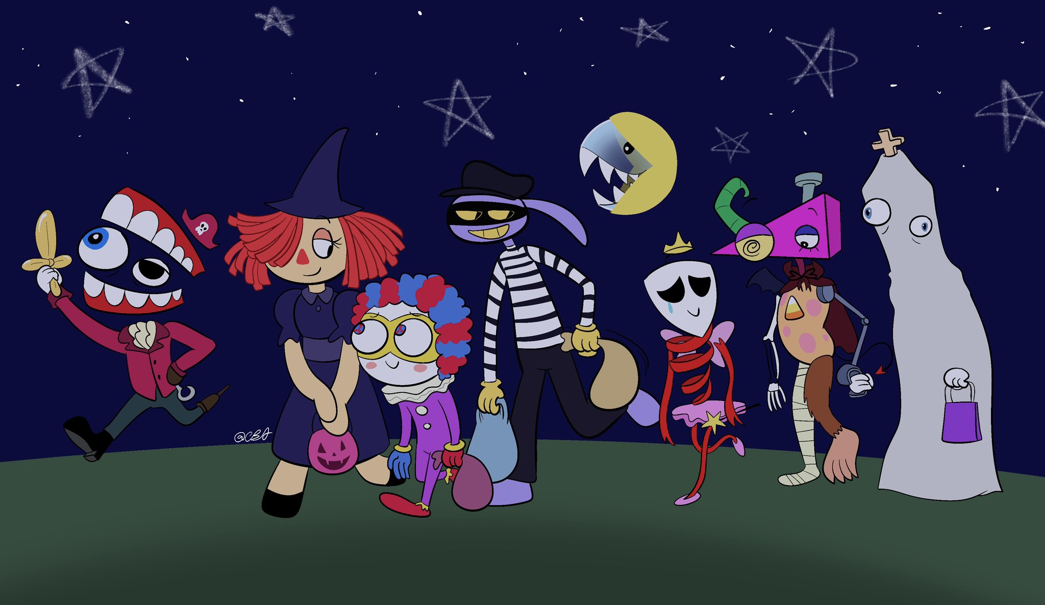 Halloween! This was a fun art challenge