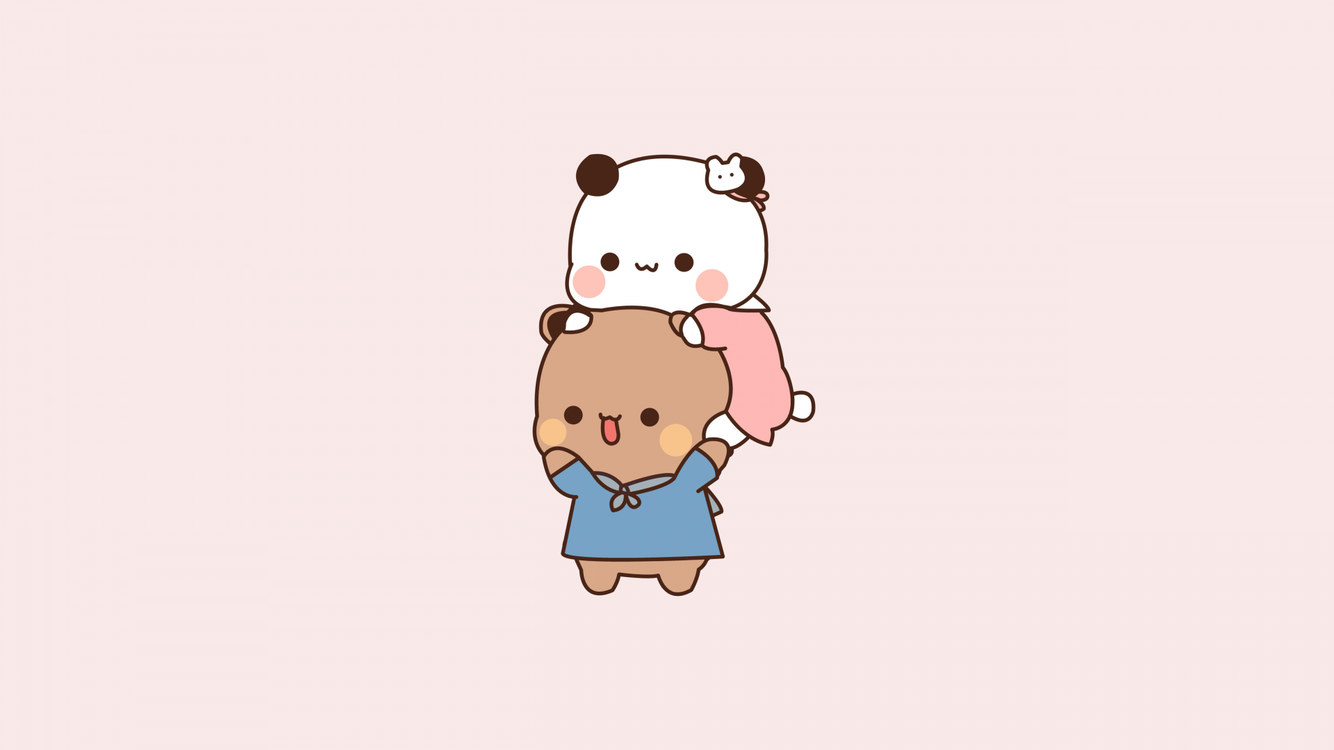 Adorable Wallpaper 4K, Kitty couple