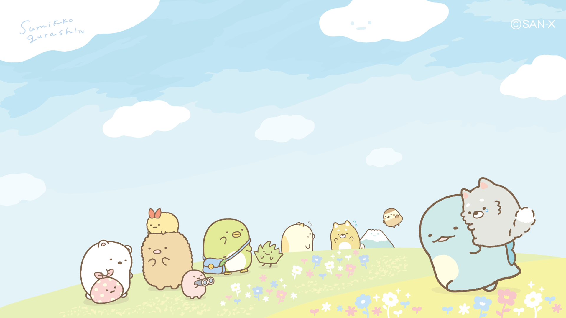 Download Anime Sumikko Gurashi HD Wallpaper