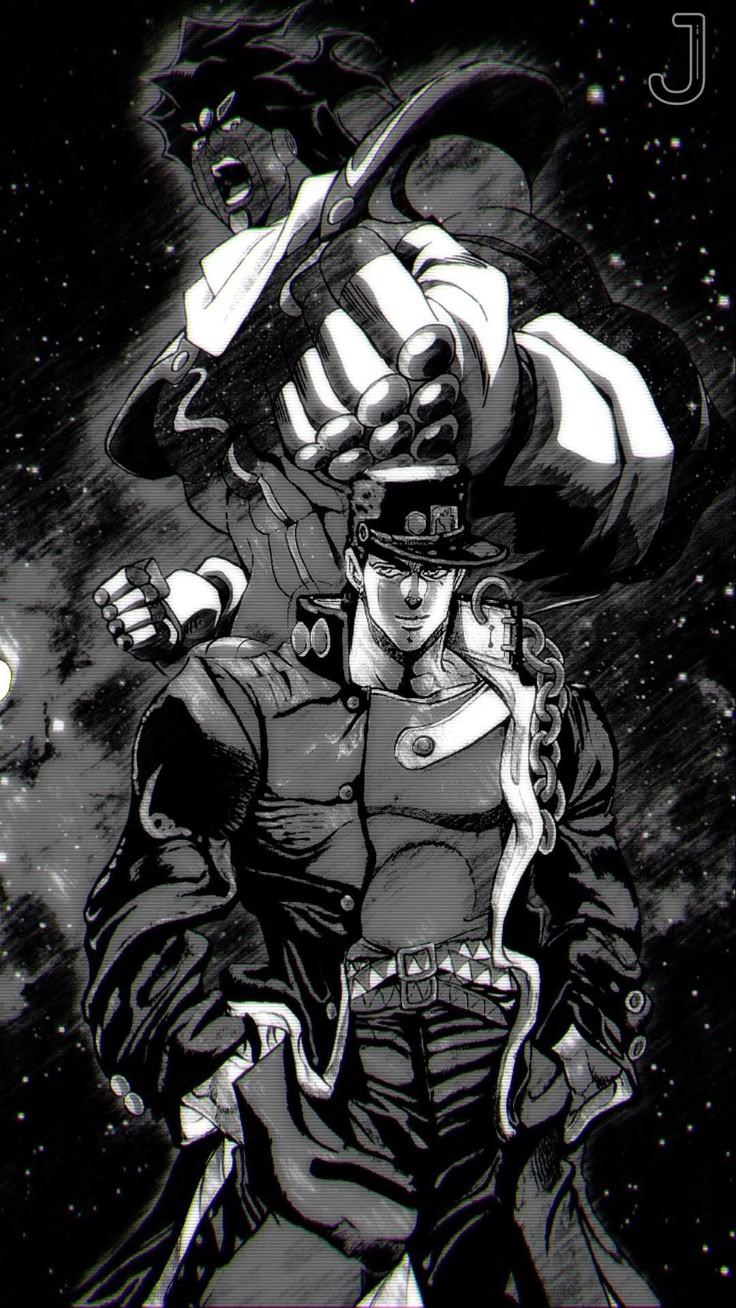 JOTARO Y STAR PLATINUM