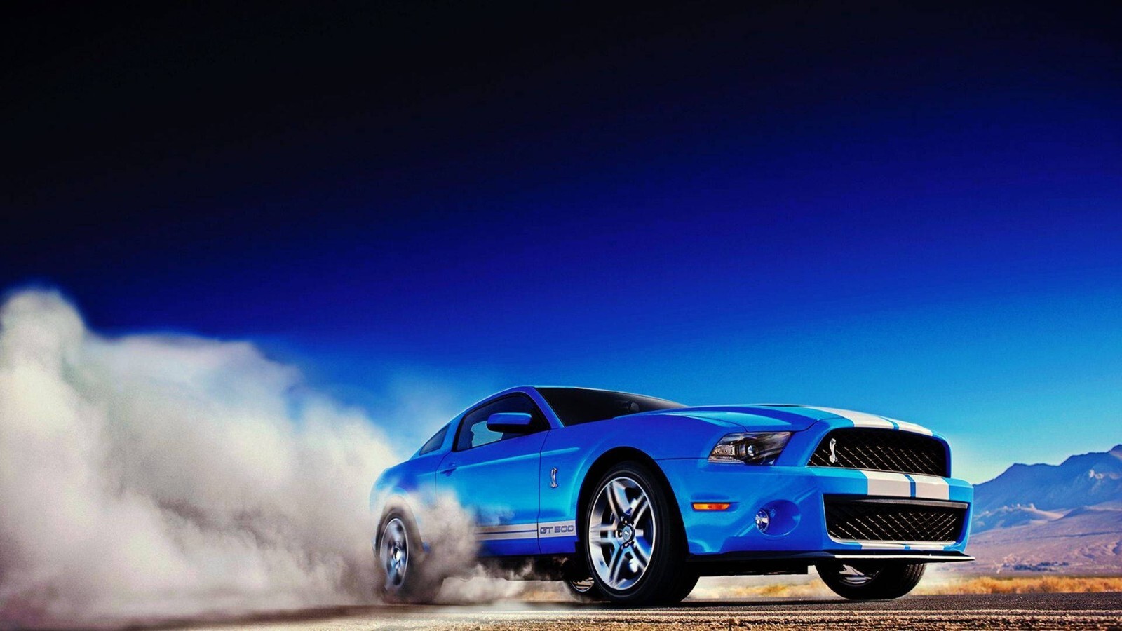 Ford Mustang GT500 Burnout