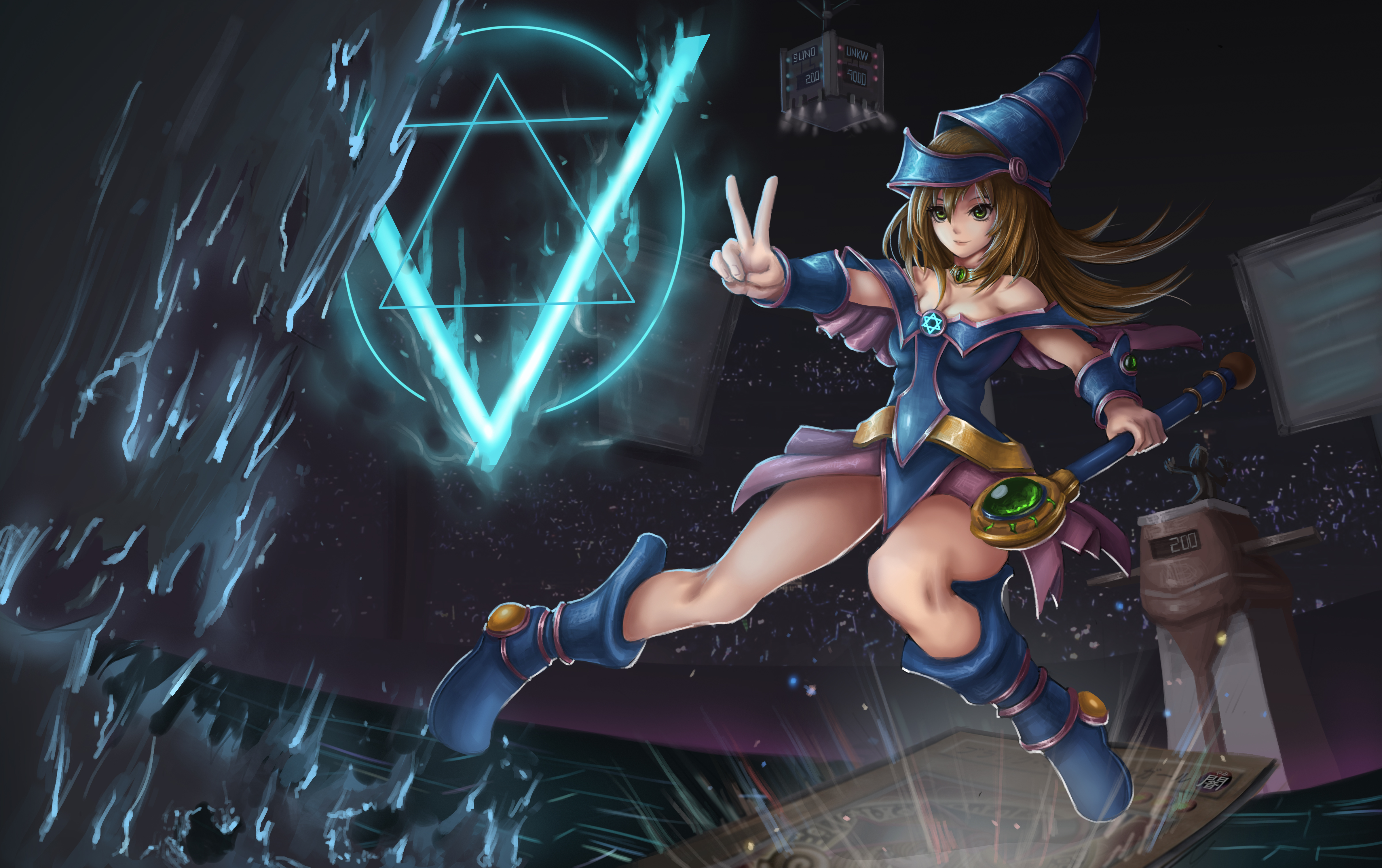 Dark Magician Girl Anime Ultra HD