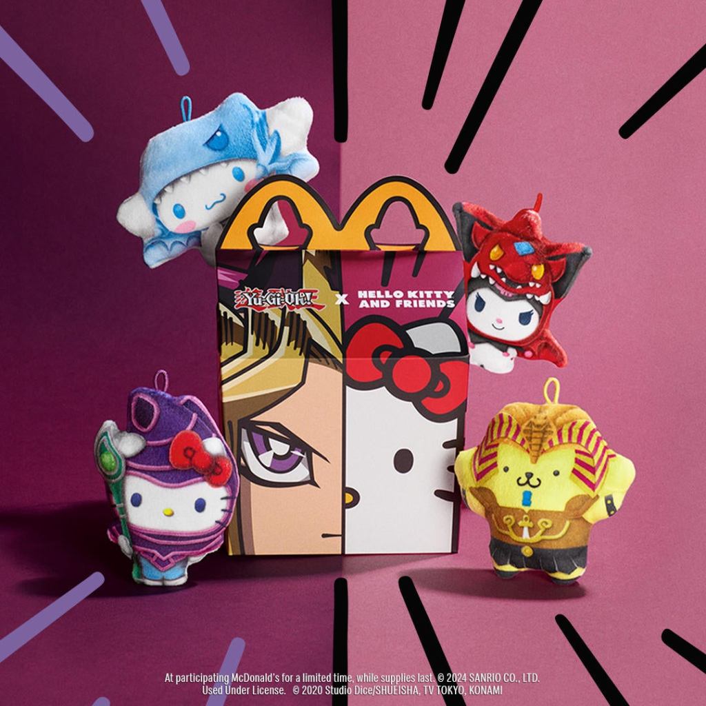 Yu Gi Oh X Hello Kitty Happy Meals Make
