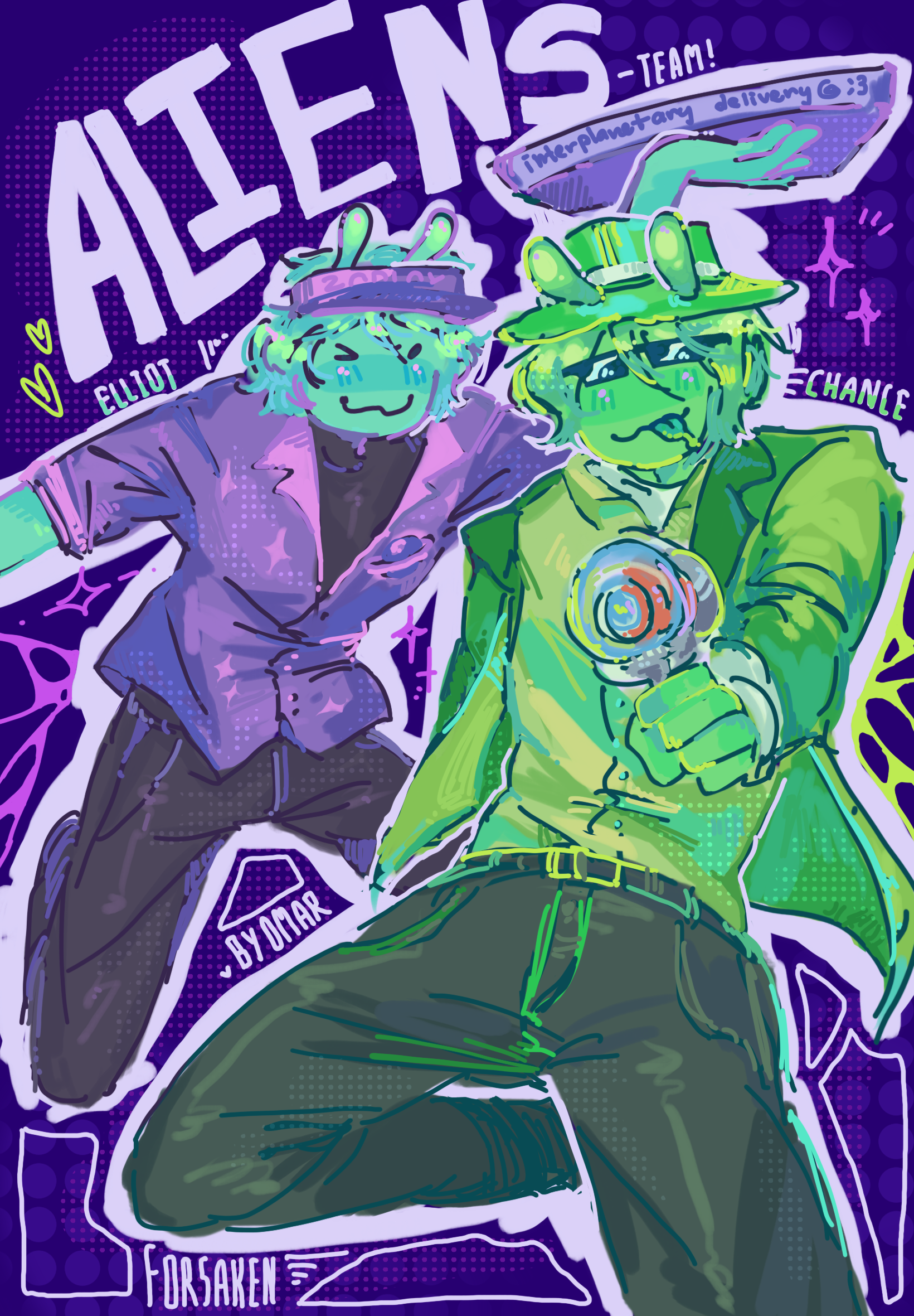 Forsaken.. Elliot and chance