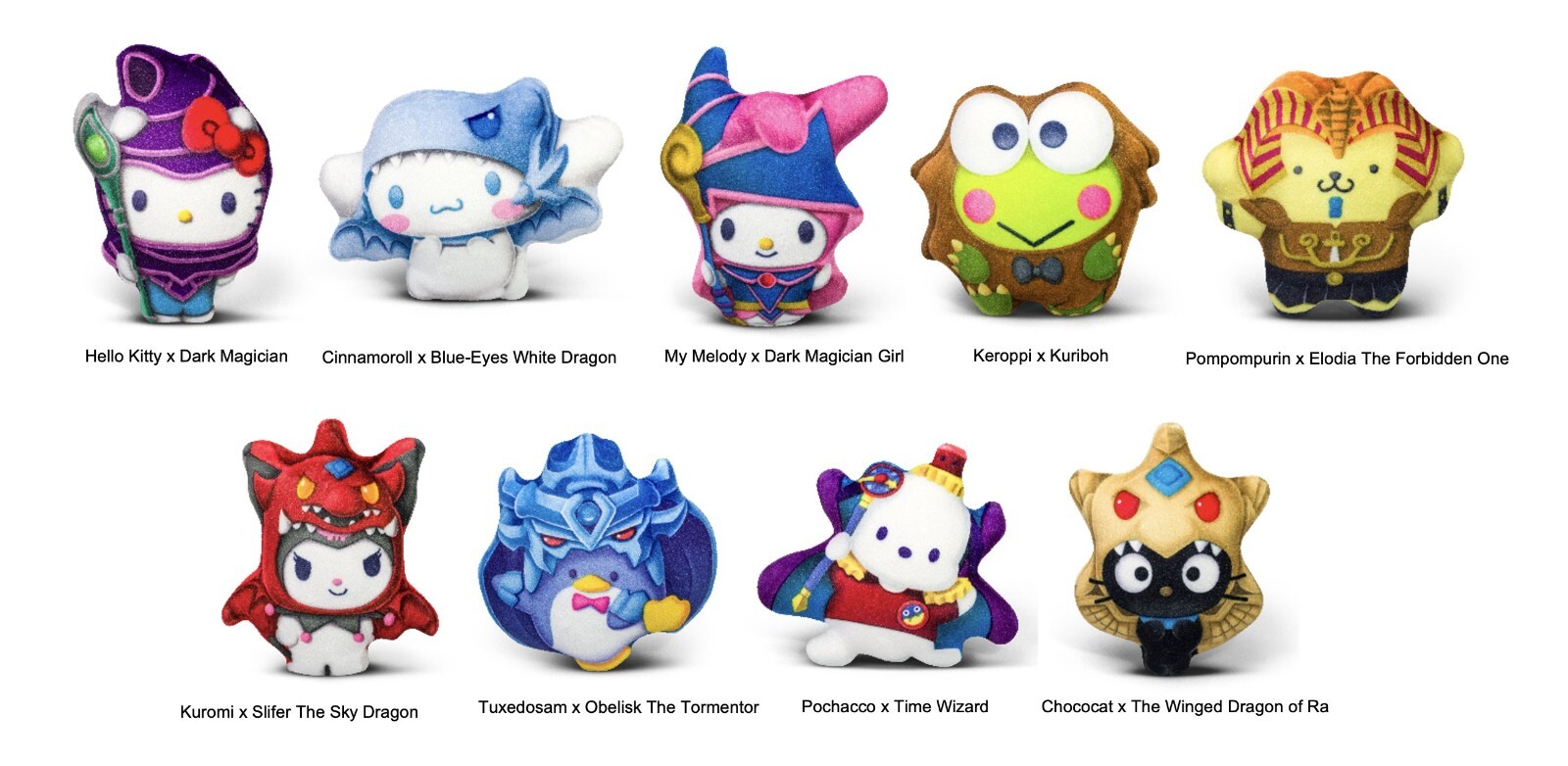 YUGIOH HELLO KITTY MCDONALDS DISPLAY