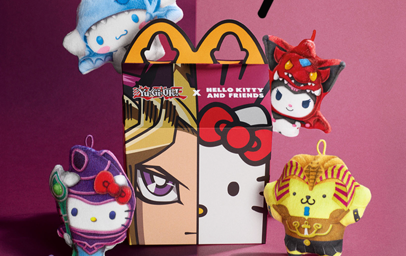 Yu Gi Oh X Hello Kitty Happy Meals Make