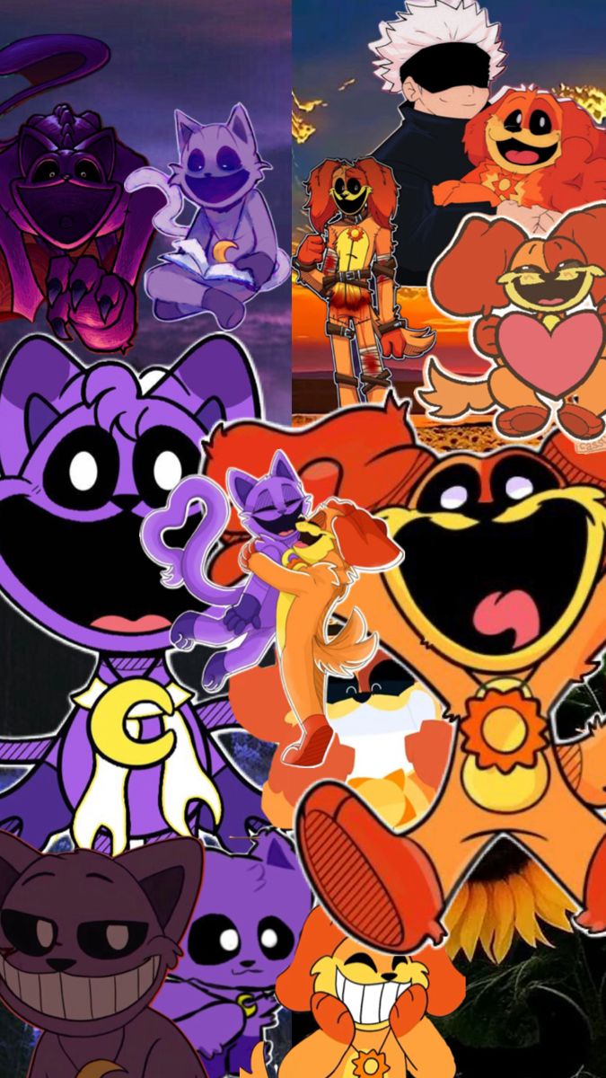 catnap and Dogday wallpaper