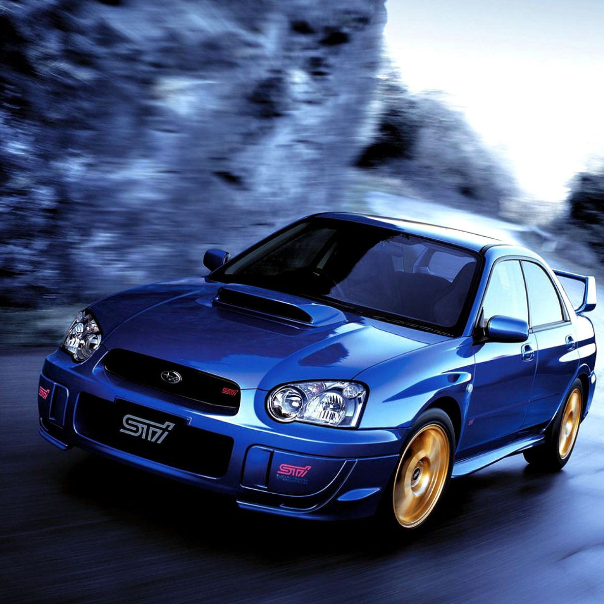 STi Fog Lamp Covers 2004 2005 WRX STI