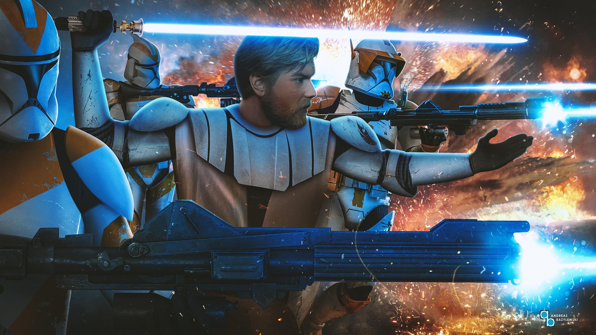 Obi Wan Kenobi & The 212th Early Clone