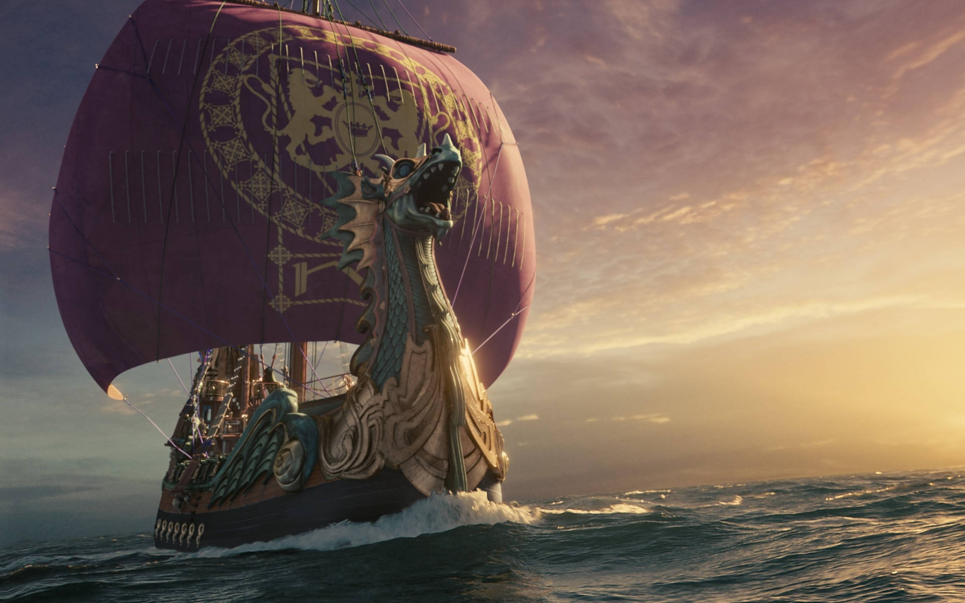 Of Narnia Dawn Treader Wallpaper