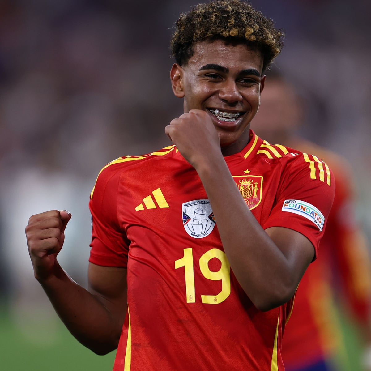 Lamine Yamal and Nico Williams