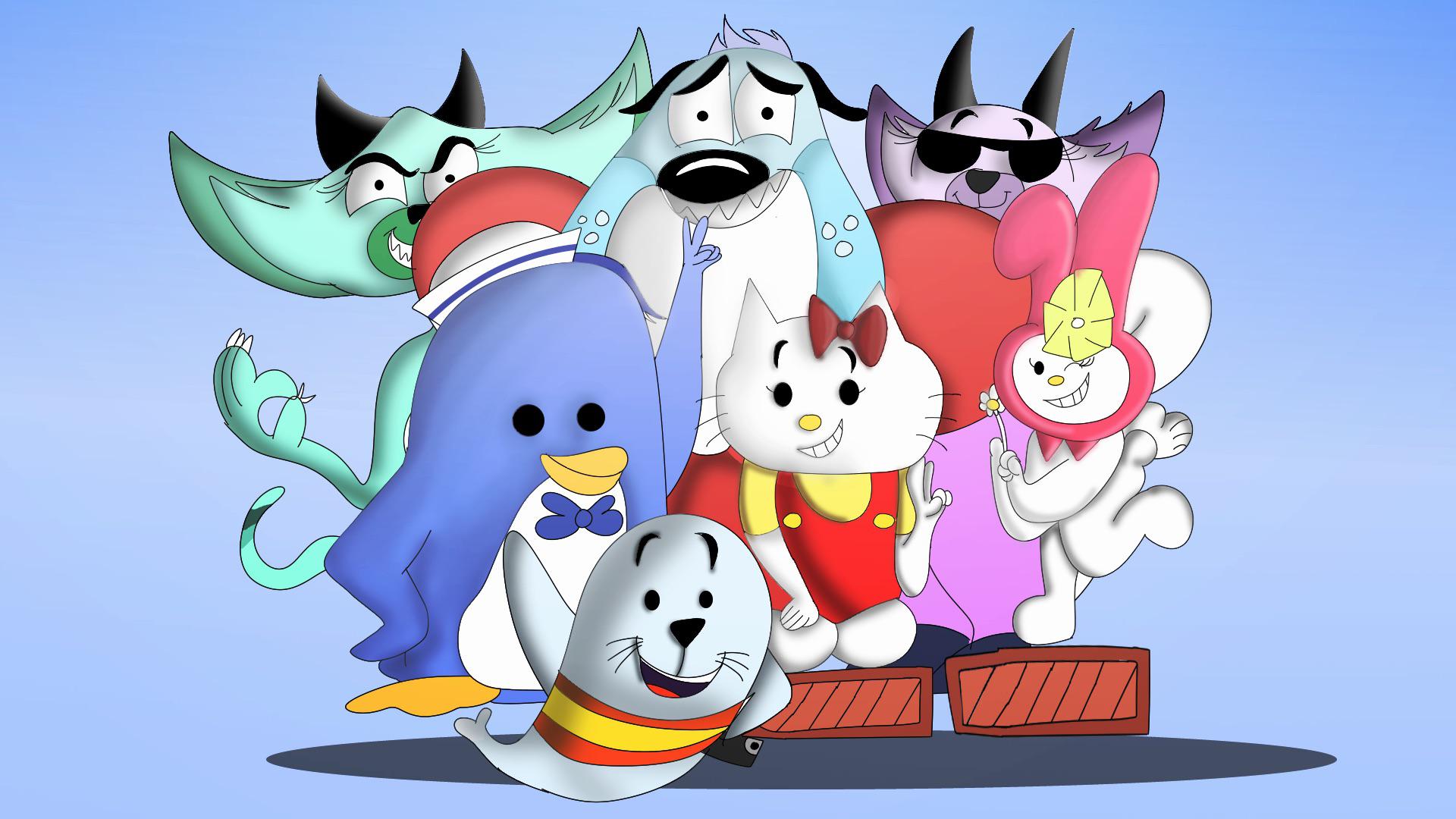 I drew this as a little throwback