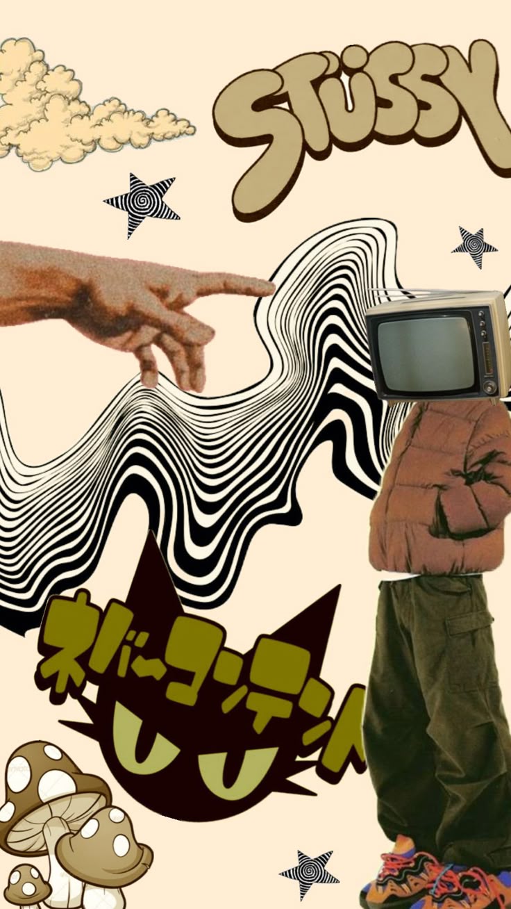 My wallpaper #wallpaper #green #cream