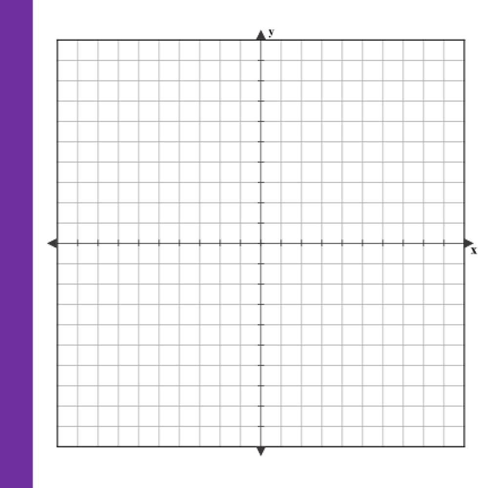 Graph Paper With X and Y Axis: Graph