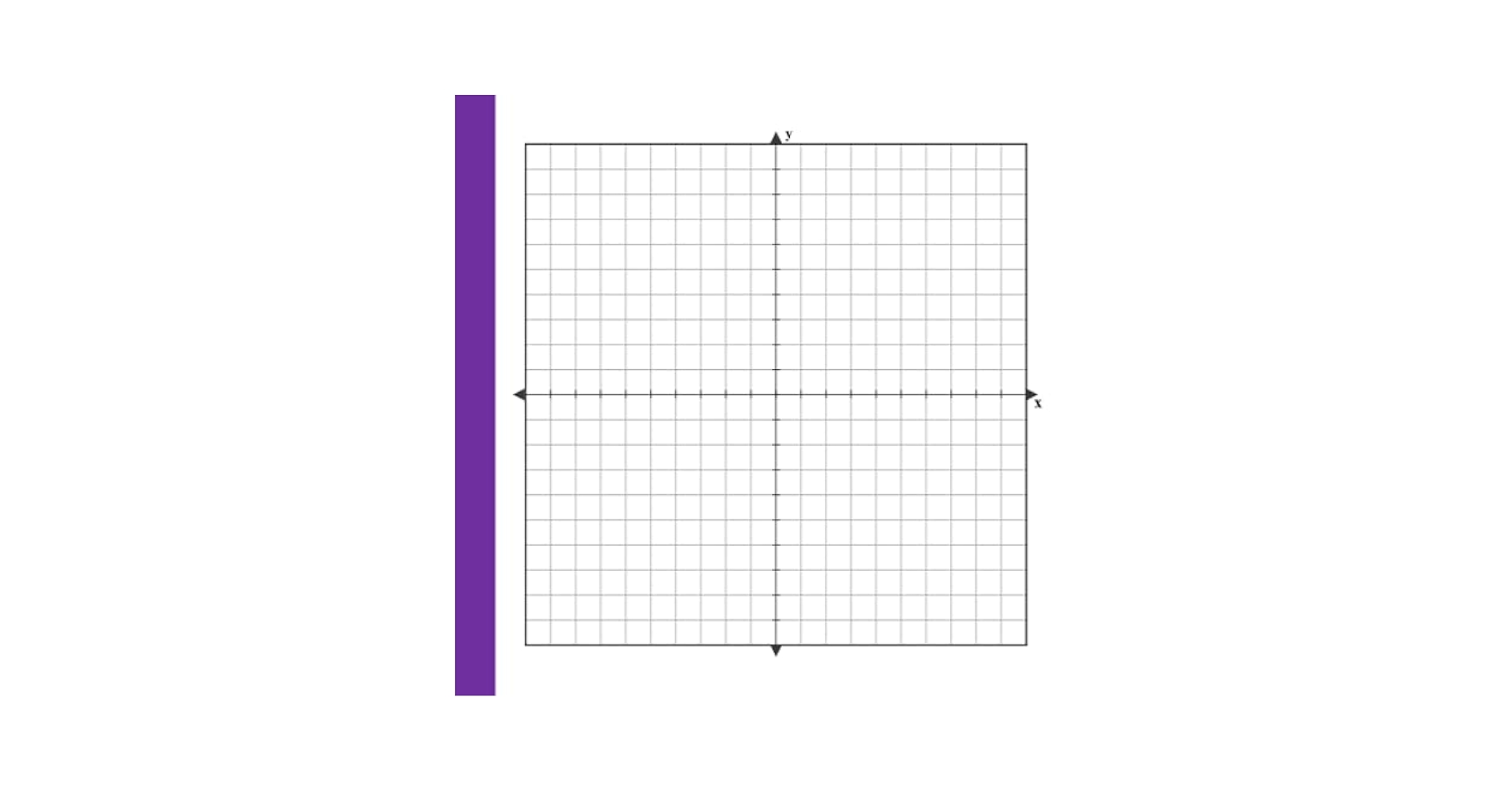 Graph Paper With X and Y Axis: Graph