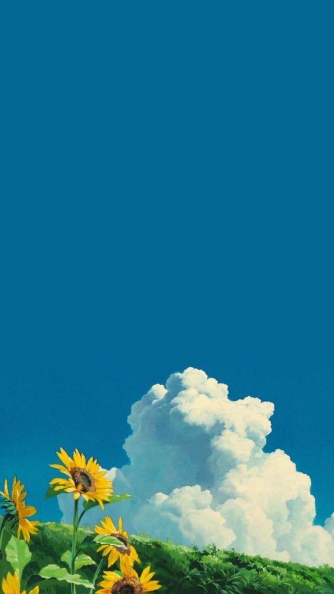 Ghibli Artwork: Scenic Wallpaper