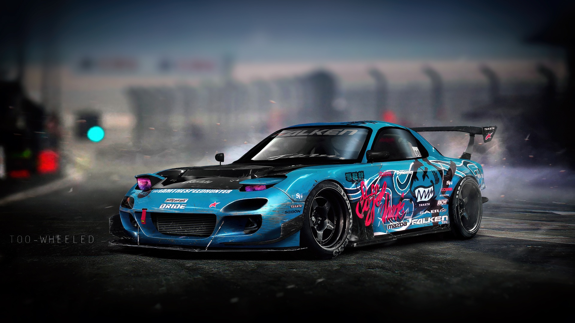 Mazda Vehicle Mazda RX 7 HD Wallpaper