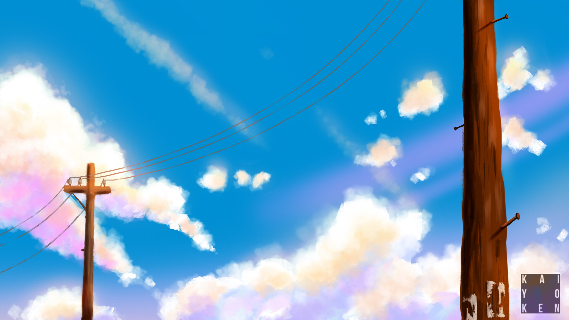 Ghibli Sky Study 2020