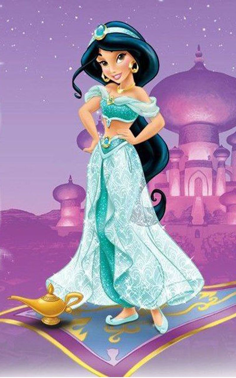 Top princess jasmine background