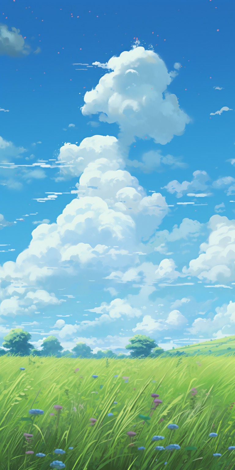 Studio Ghibli Sky Wallpaper