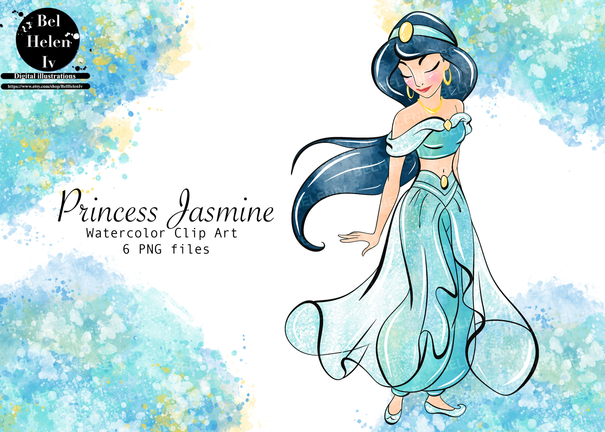Princess Jasmine set 1