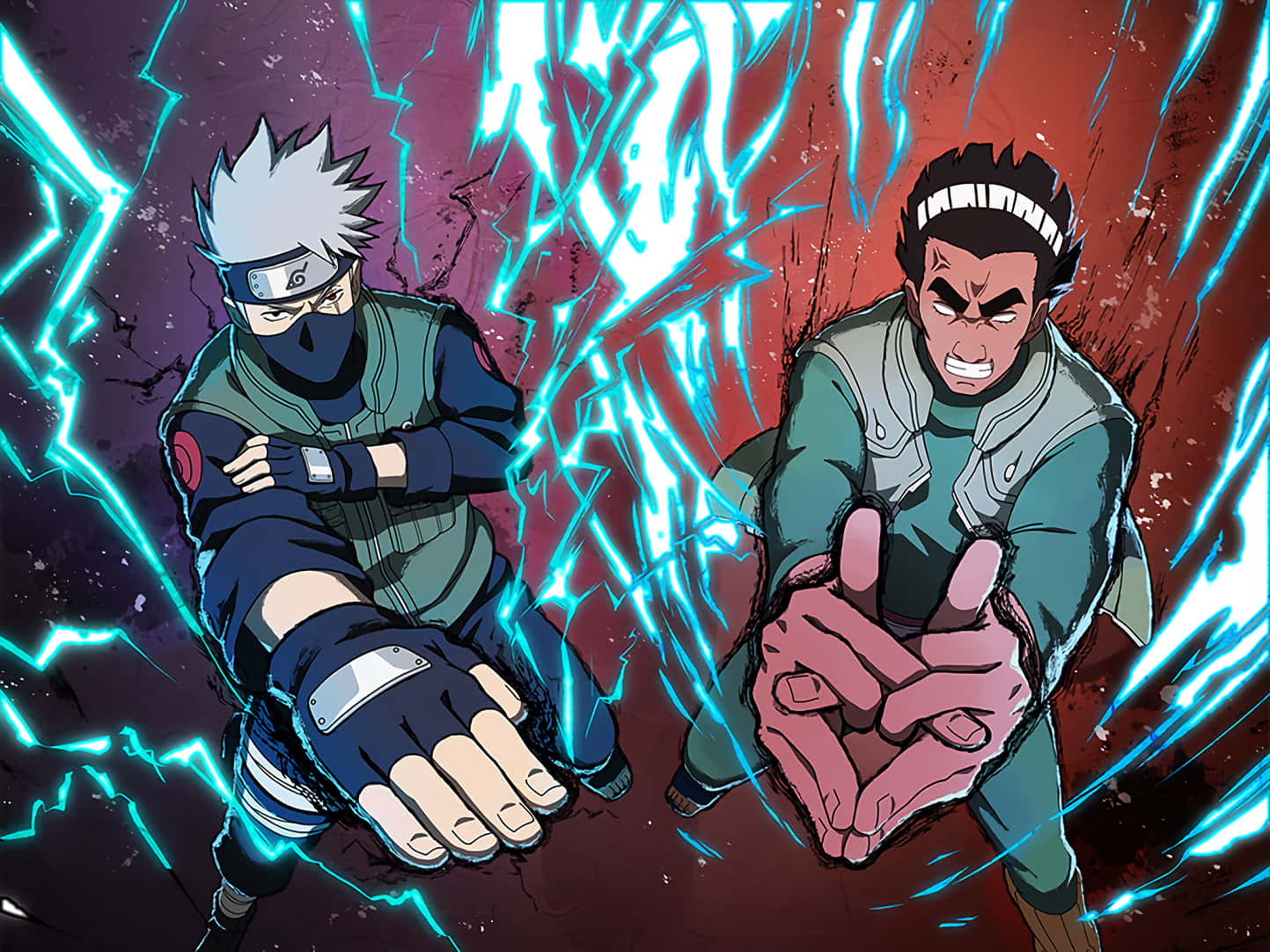 Download Might Guy unleashes the power of the Eight Gates Wallpaper