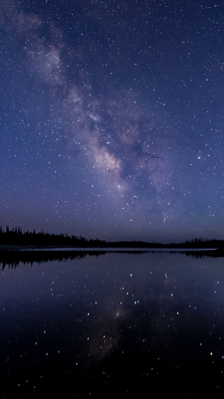 Night sky, stars, starry sky wallpaper
